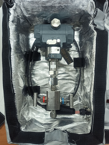 СДВ-SMART-S с резьбой М20 в сборе с клапанным блоком, комплектная поставка с термочехлом с подогревом